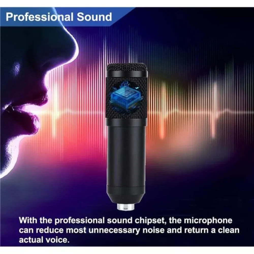Upgraded USB Condenser Microphone for Computer, Great for Gaming, Podcast